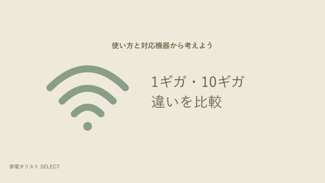 光回線 1G / 10G