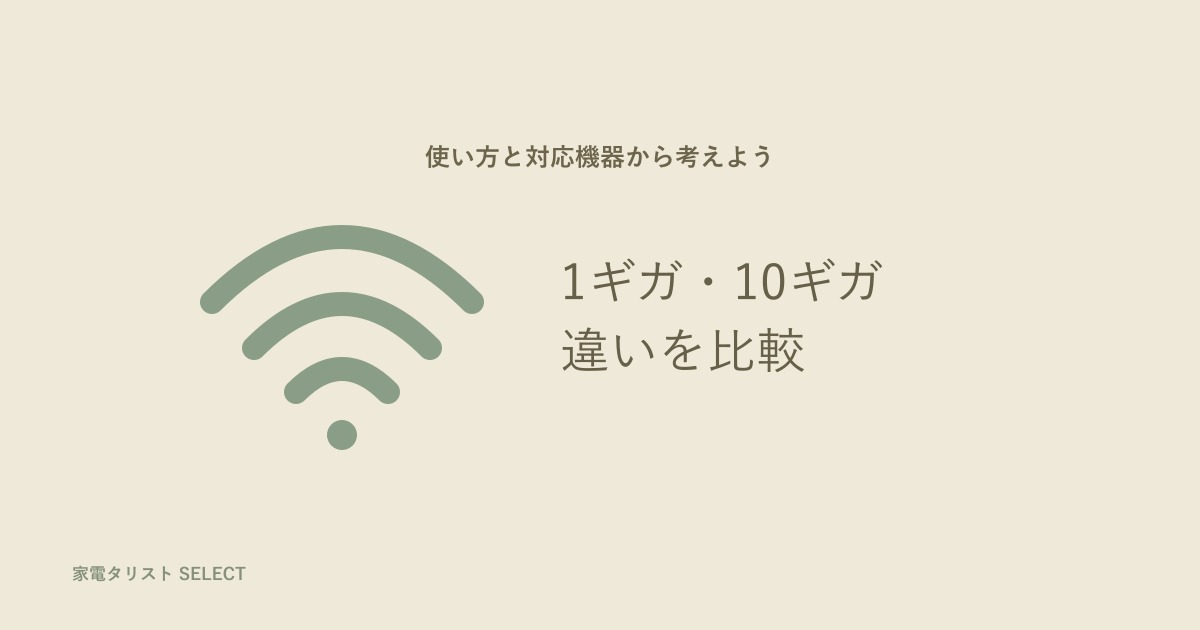 光回線 1G / 10G